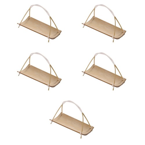Reusable bamboo snack serving - reusable,