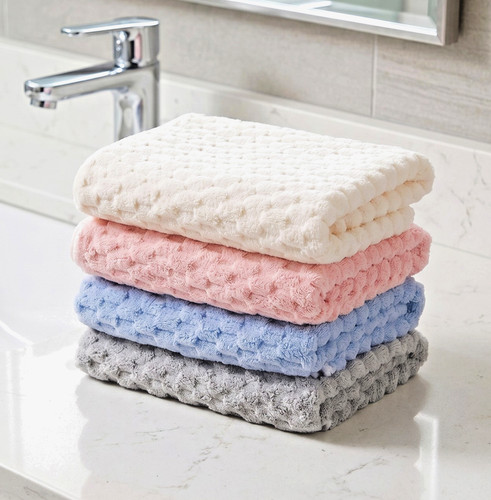 4pcs soft microfibre - 4pcs, bath