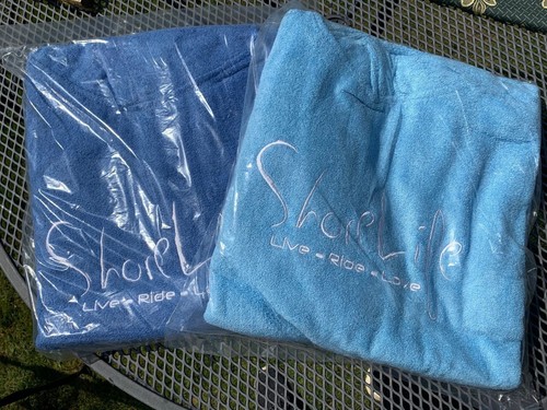 Two bamboo poncho towels - bamboo,
