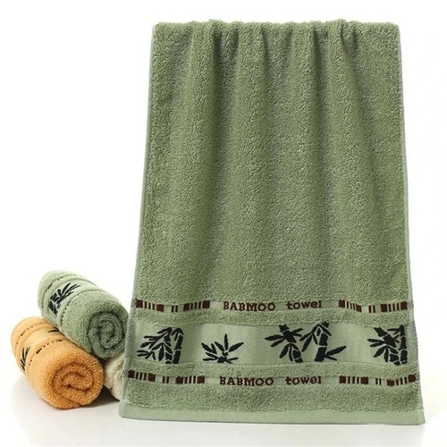 Bamboo fiber bath towel set - bath,