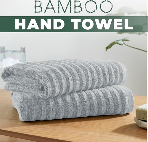 Bamboo hand towel 50x80cm - bamboo,
