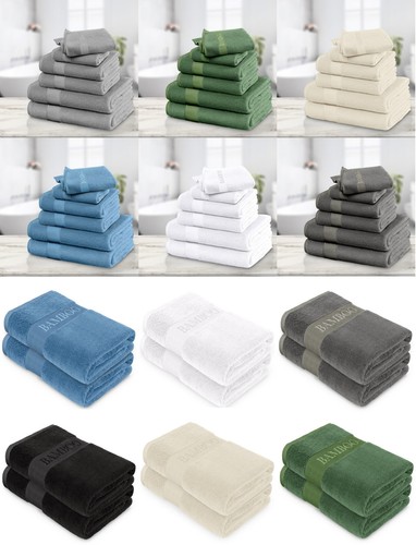 Bamboo towels soft absorbent - bamboo,
